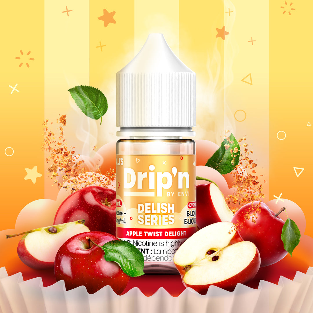 Drip'n by ENVI Delish Series Salt Nic E-Juice