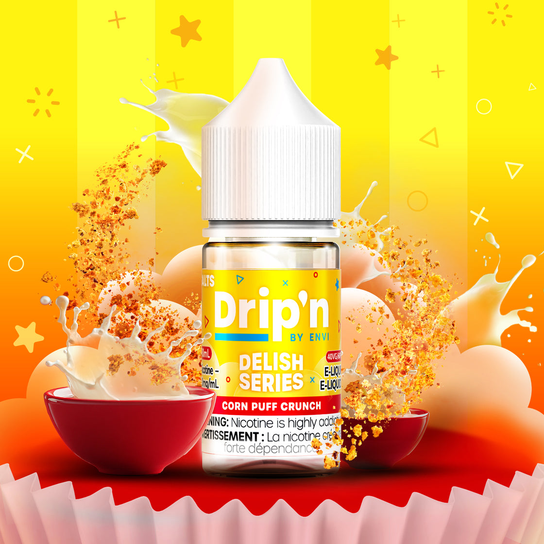 Drip'n by ENVI Delish Series Salt Nic E-Juice