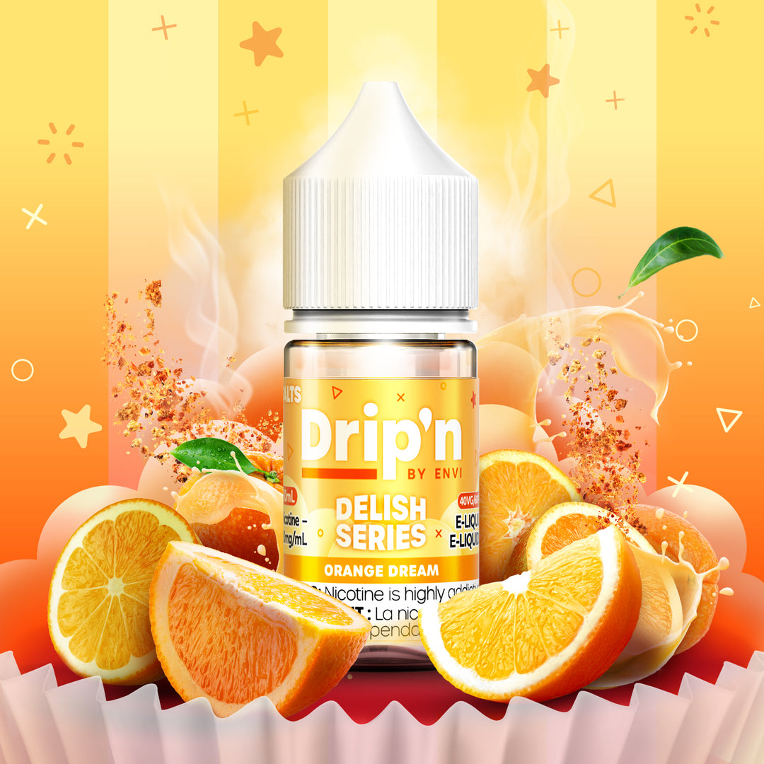 Drip'n by ENVI Delish Series Salt Nic E-Juice