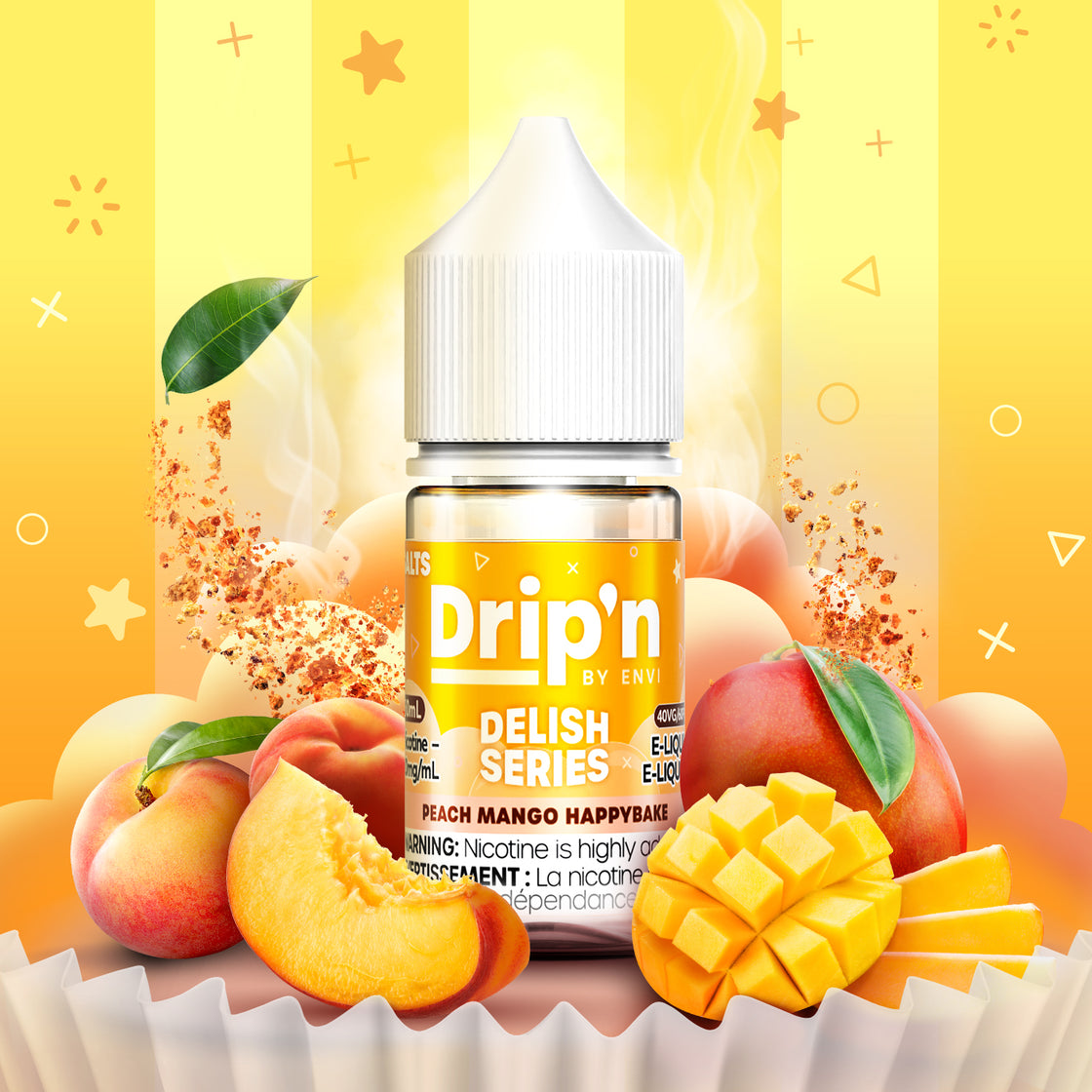 Drip'n by ENVI Delish Series Salt Nic E-Juice