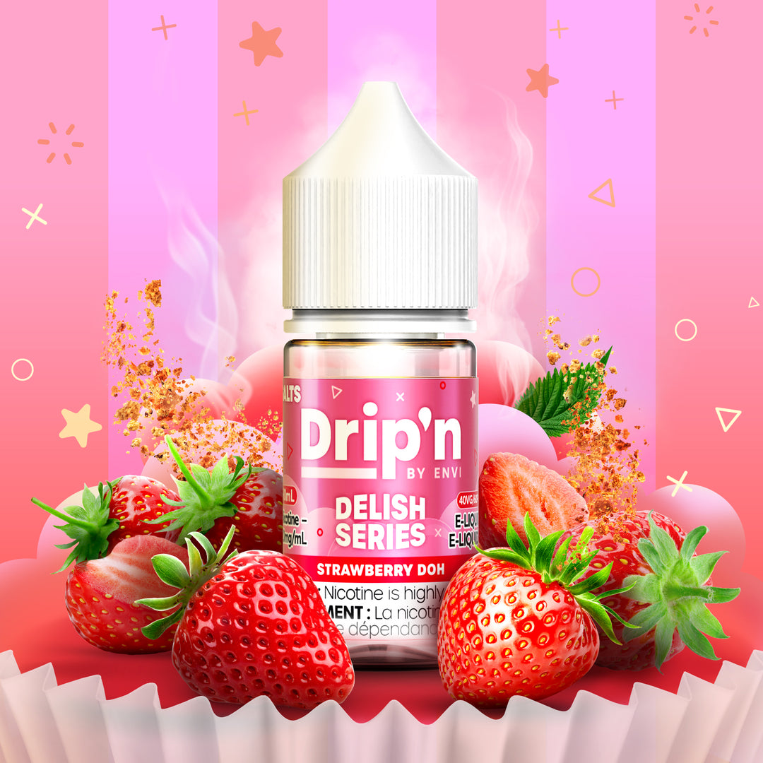 Drip'n by ENVI Delish Series Salt Nic E-Juice