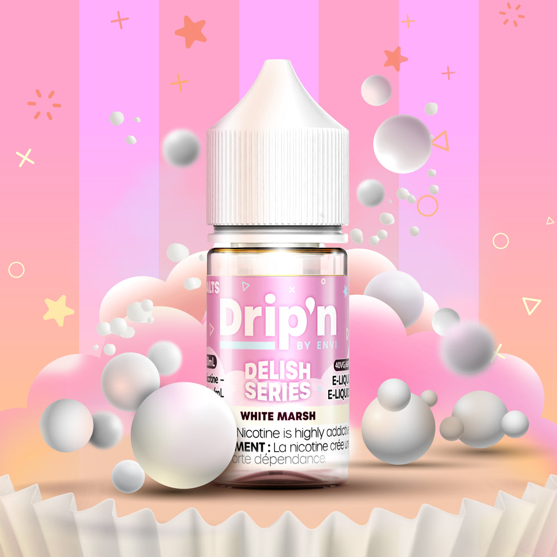 Drip'n by ENVI Delish Series Salt Nic E-Juice