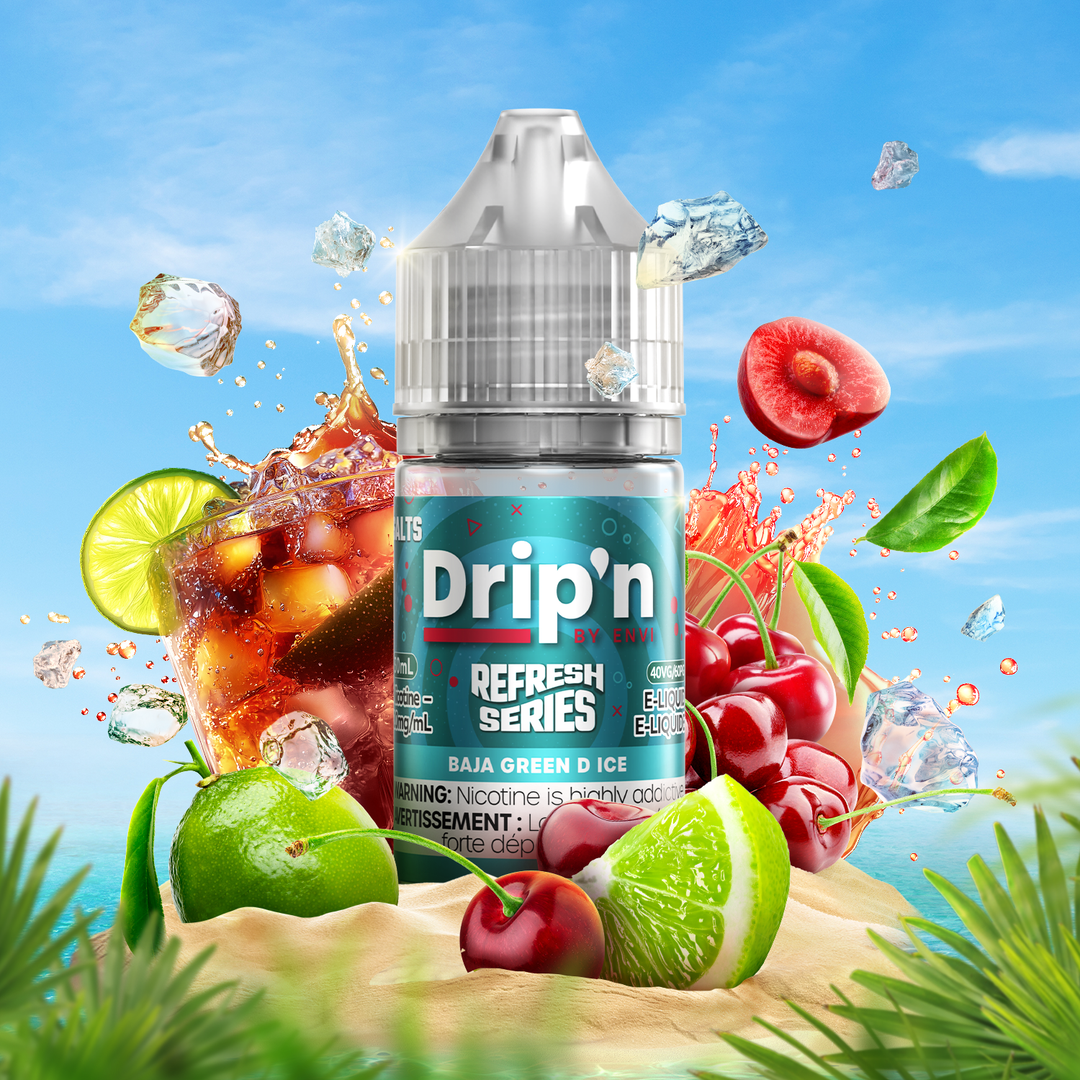 Drip'n by ENVI - Refresh Series Salt Nic E-Juice