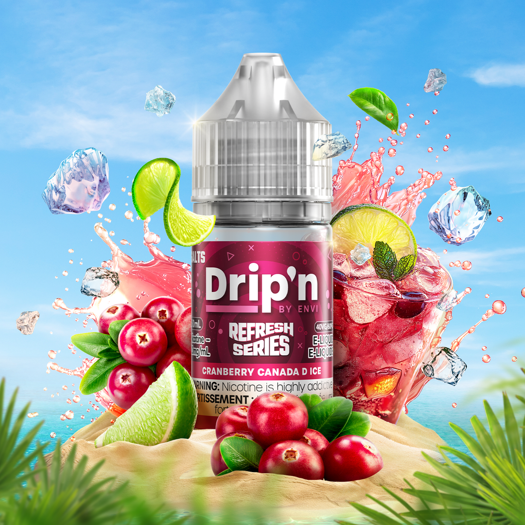 Drip'n by ENVI - Refresh Series Salt Nic E-Juice