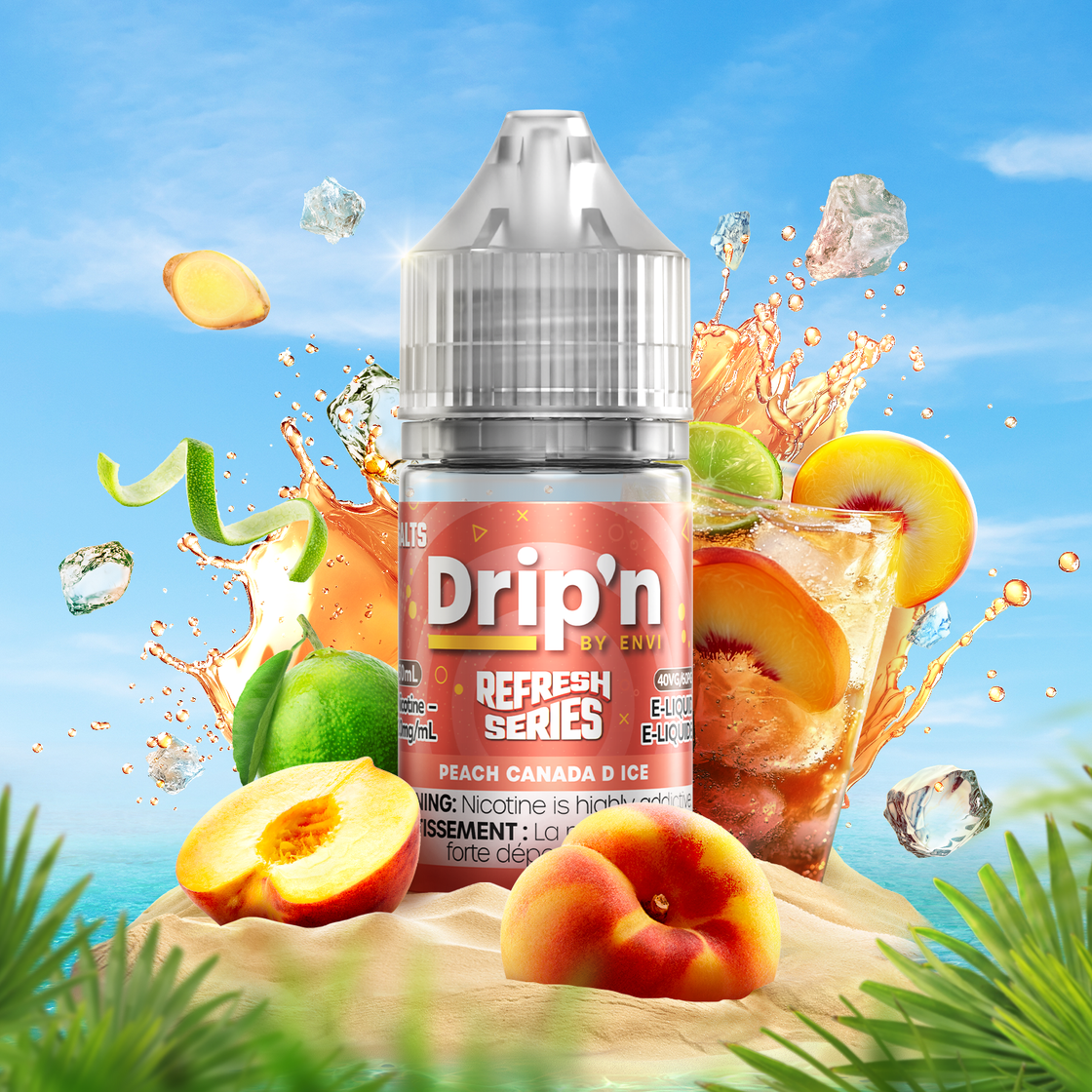 Drip'n by ENVI - Refresh Series Salt Nic E-Juice