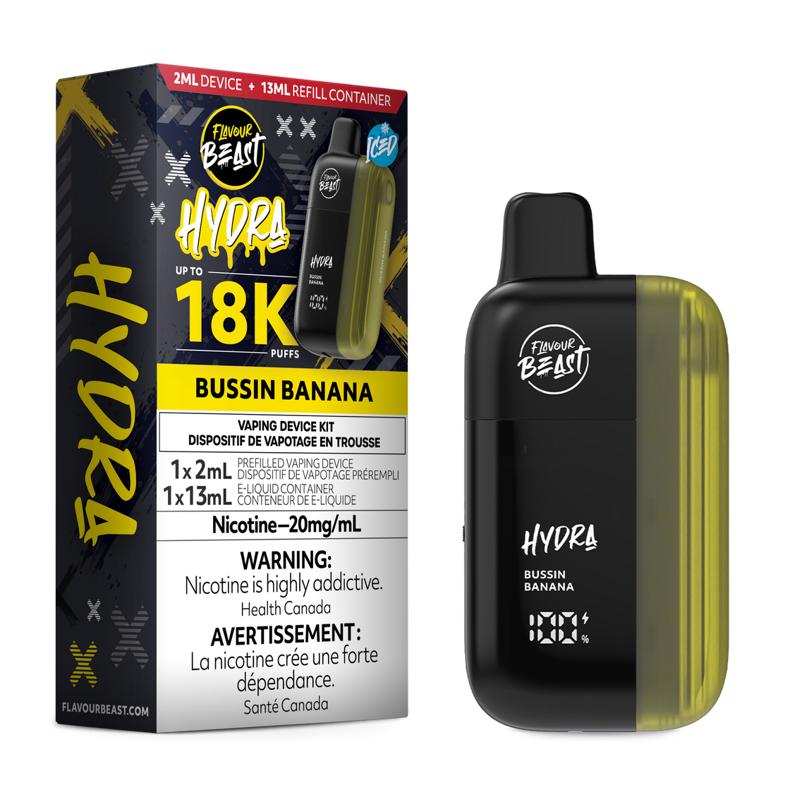 Flavour Beast Hydra 18K Disposables