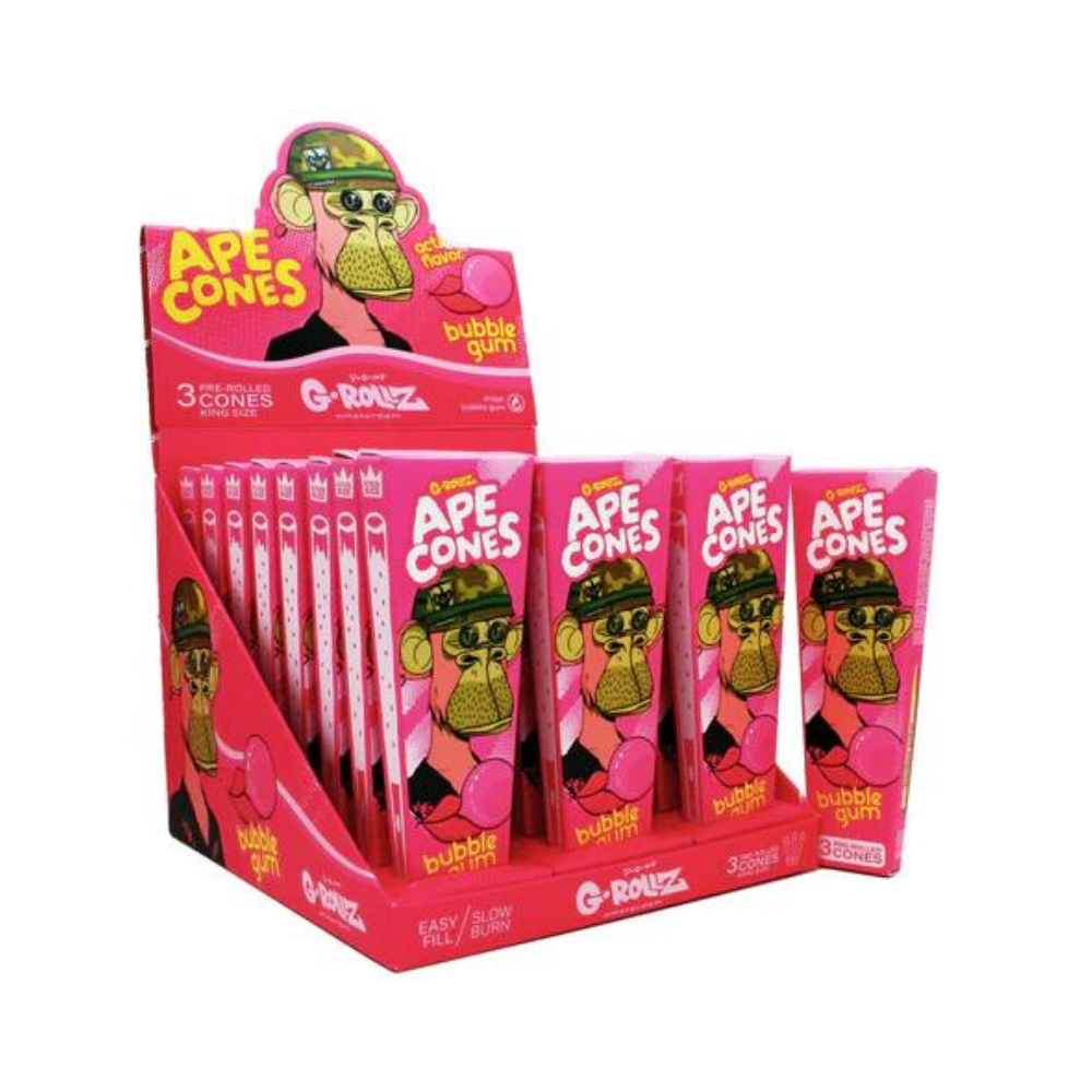G-Rollz Ape Cones 3 Pack King Size