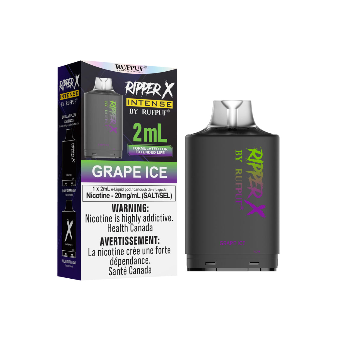 RUFPUF Ripper X Intense 50K Disposable Pods