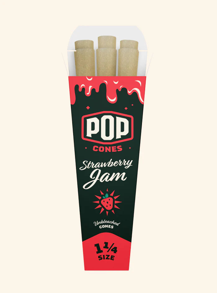 Strawberry Jam POP Cones 6-Pack