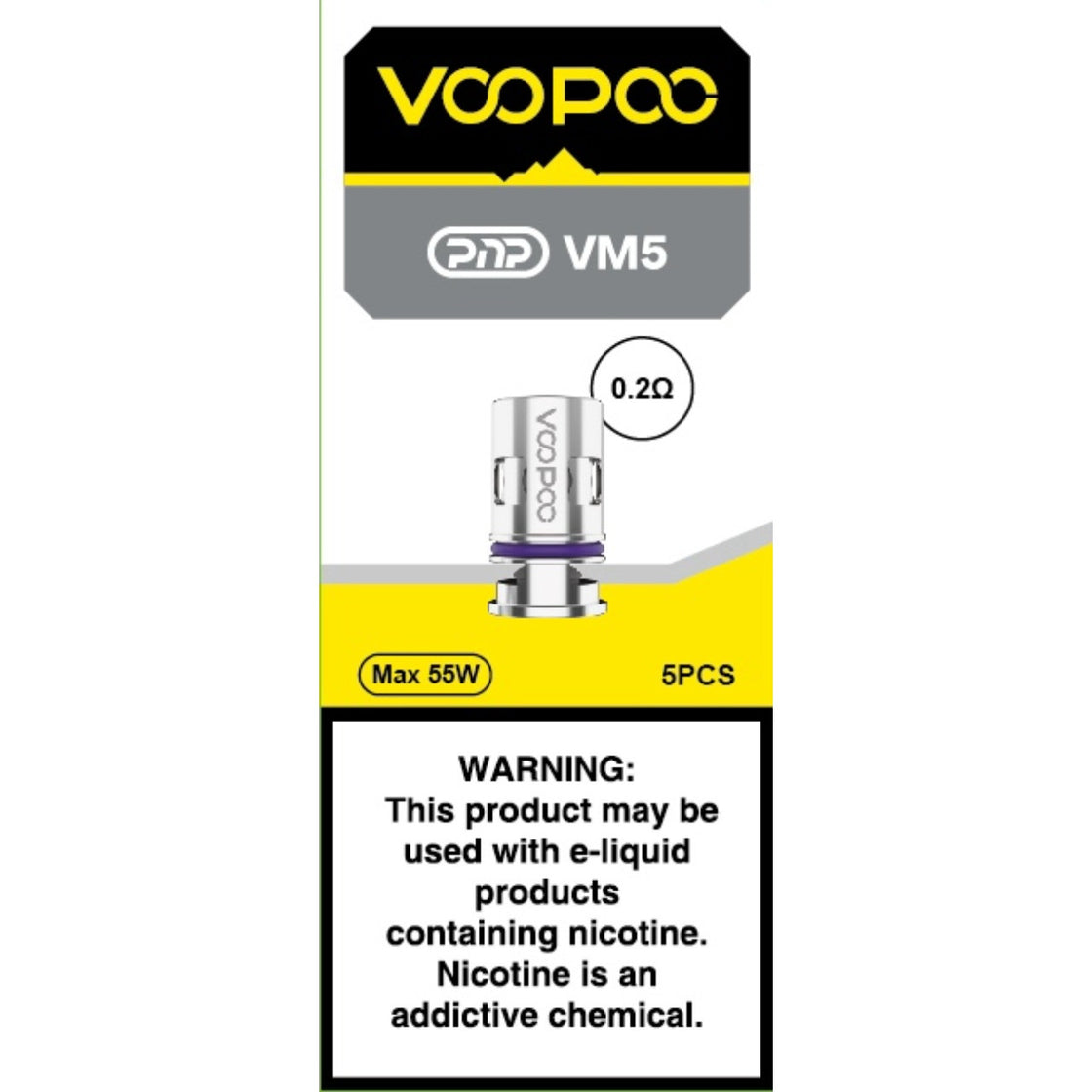 VOOPOO Drag S & X PNP Replacement Coils (5-PK)