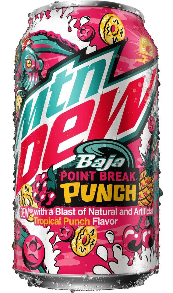 Mountain Dew Special Edition Pop 355mL Drinks