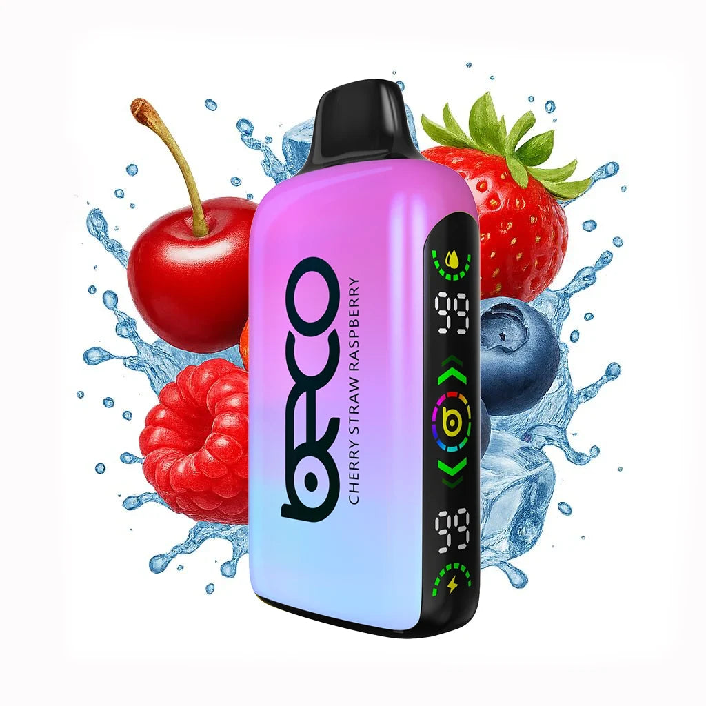 Cherry Strawberry Raspberry - BECO HOLO 35K Hybrid Disposable