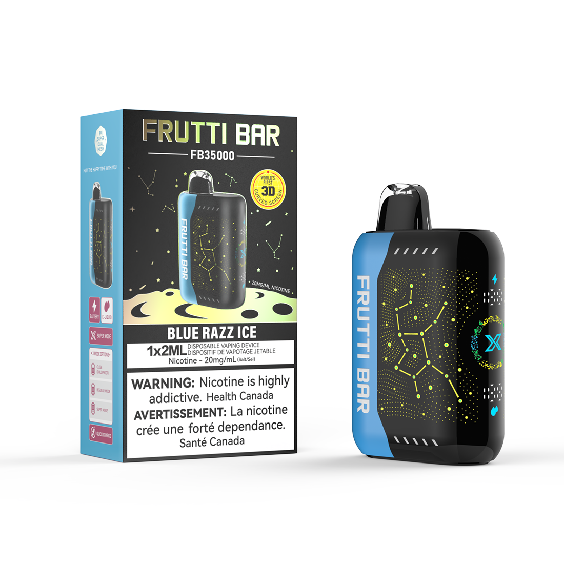Frutti Bar 35K Intense Disposables 35,000 Puffs | Futuristic Vapes Frutti Bar 35K Intense Disposables 35,000 Puffs | Futuristic Vapes