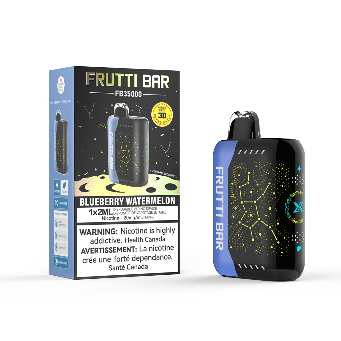 Frutti Bar 35K Intense Disposables 35,000 Puffs | Futuristic Vapes Frutti Bar 35K Intense Disposables 35,000 Puffs | Futuristic Vapes