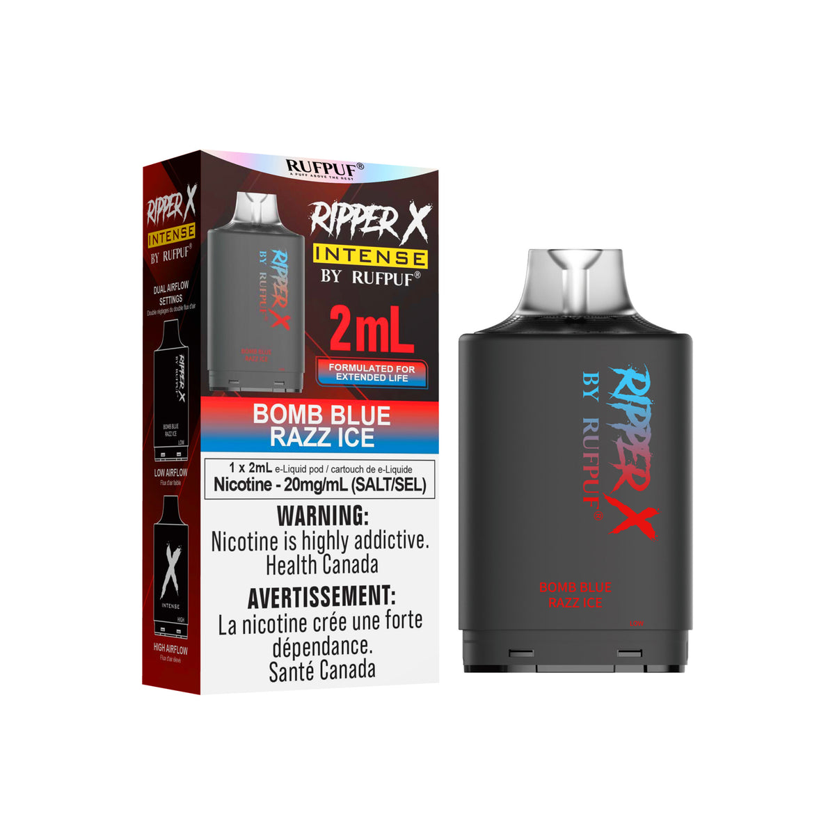 RUFPUF Ripper X Intense 50K Disposable Pods | #1 Vape Shop in BC ...
