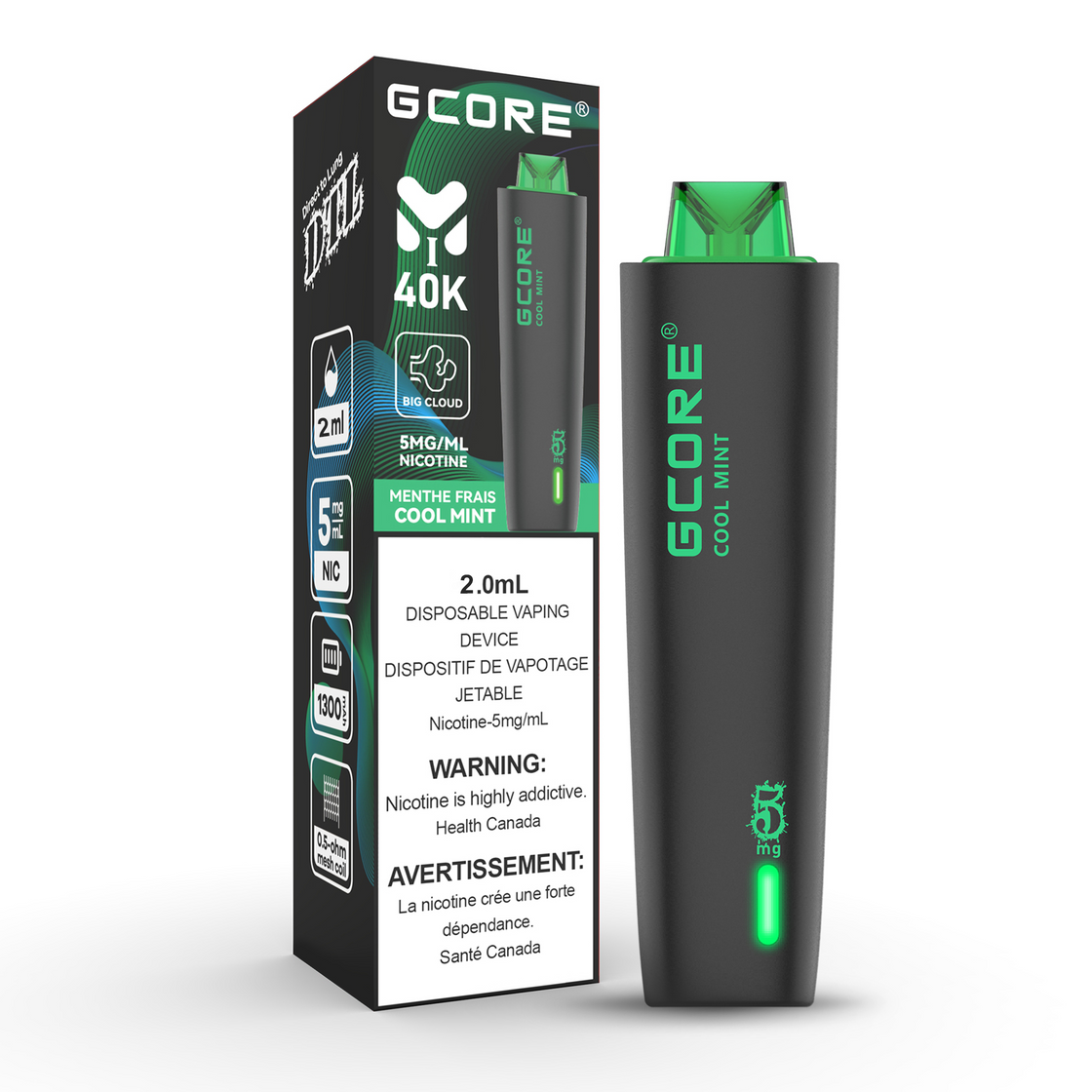 G-Core Hookah 40K Disposables