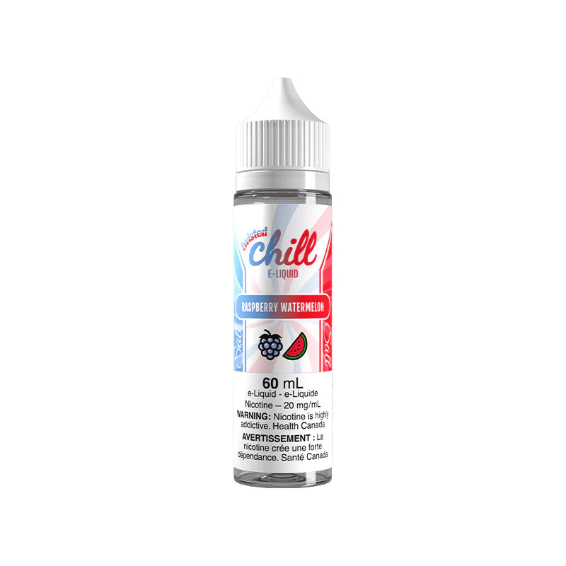 Raspberry Watermelon by Chill Twisted 60mL salt nicotine e-liquid bottle