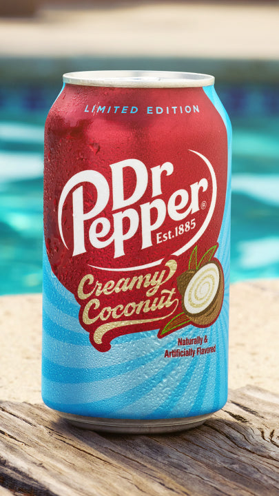 Dr. Pepper Limited Run Pop 355mL - [Drinks]