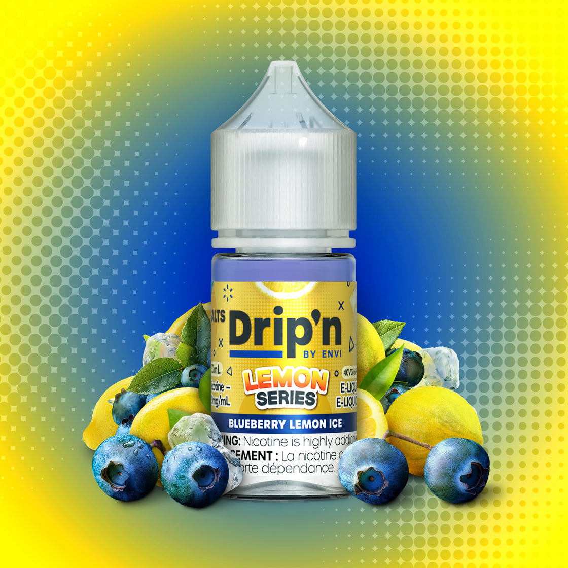 Drip'n Lemon Series Salt Nicotine E-Juice