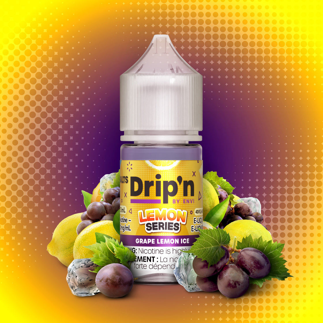 Drip'n Lemon Series Salt Nicotine E-Juice