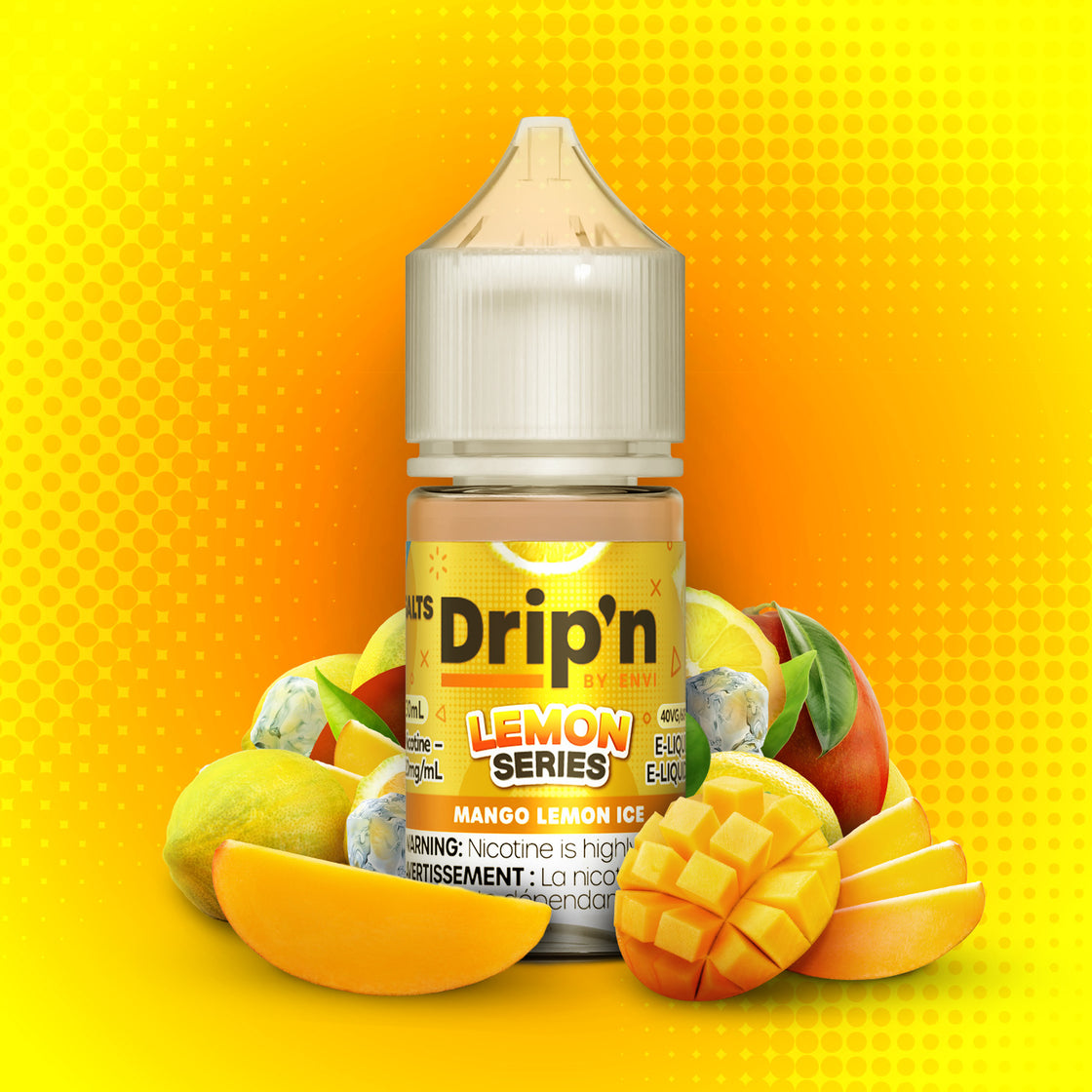 Drip'n Lemon Series Salt Nicotine E-Juice