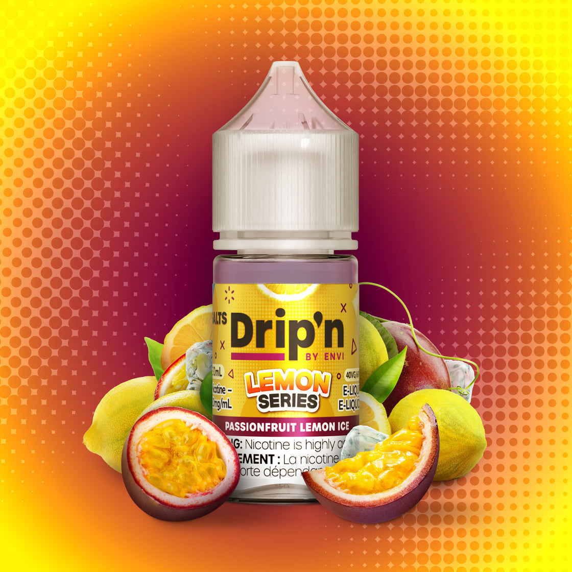 Drip'n Lemon Series Salt Nicotine E-Juice