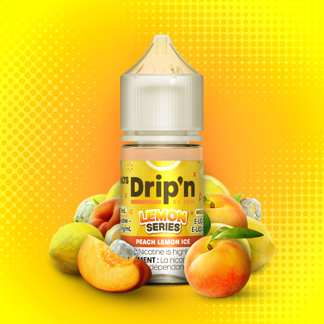 Drip'n Lemon Series Salt Nicotine E-Juice