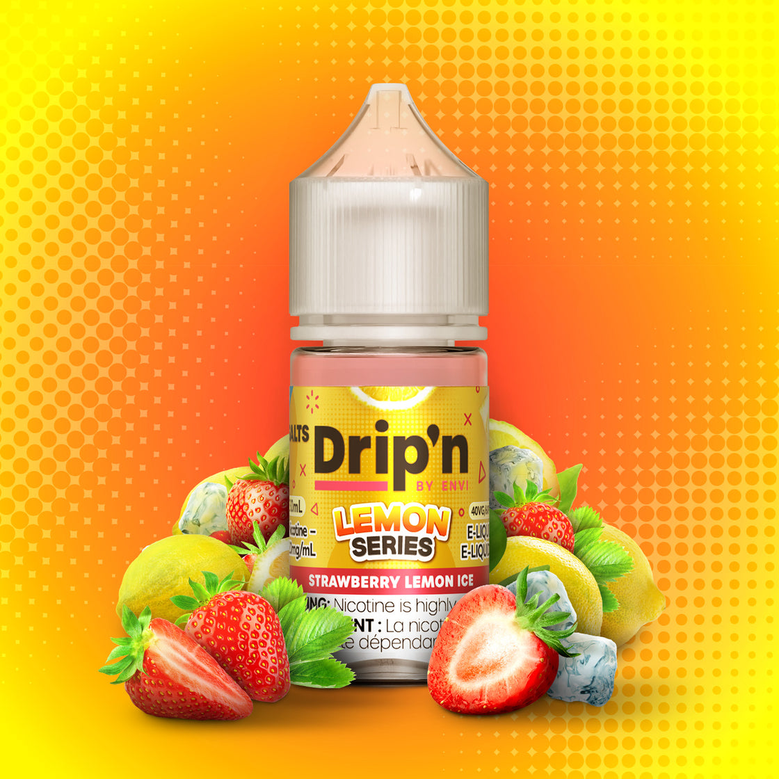 Drip'n Lemon Series Salt Nicotine E-Juice