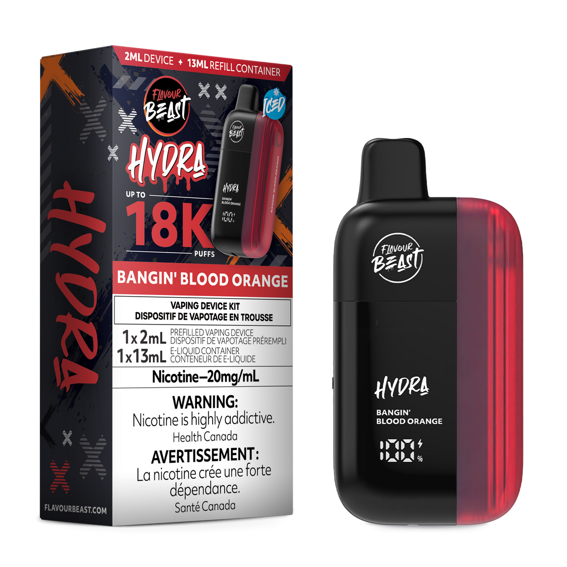 Flavour Beast Hydra 18K Disposables