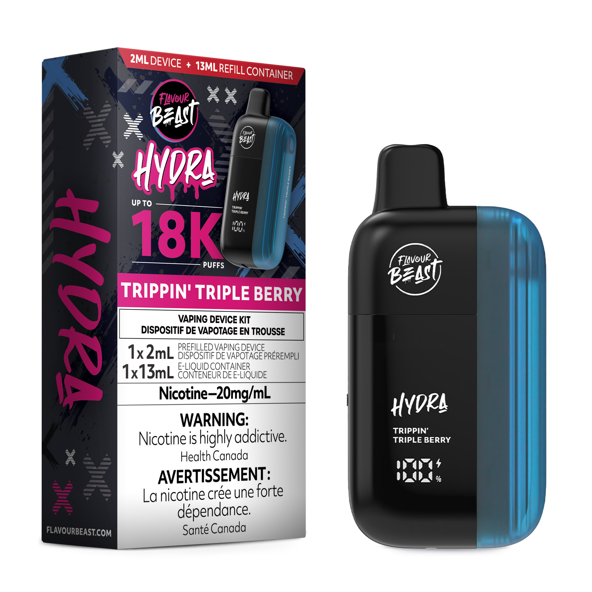 Flavour Beast Hydra 18K Disposables