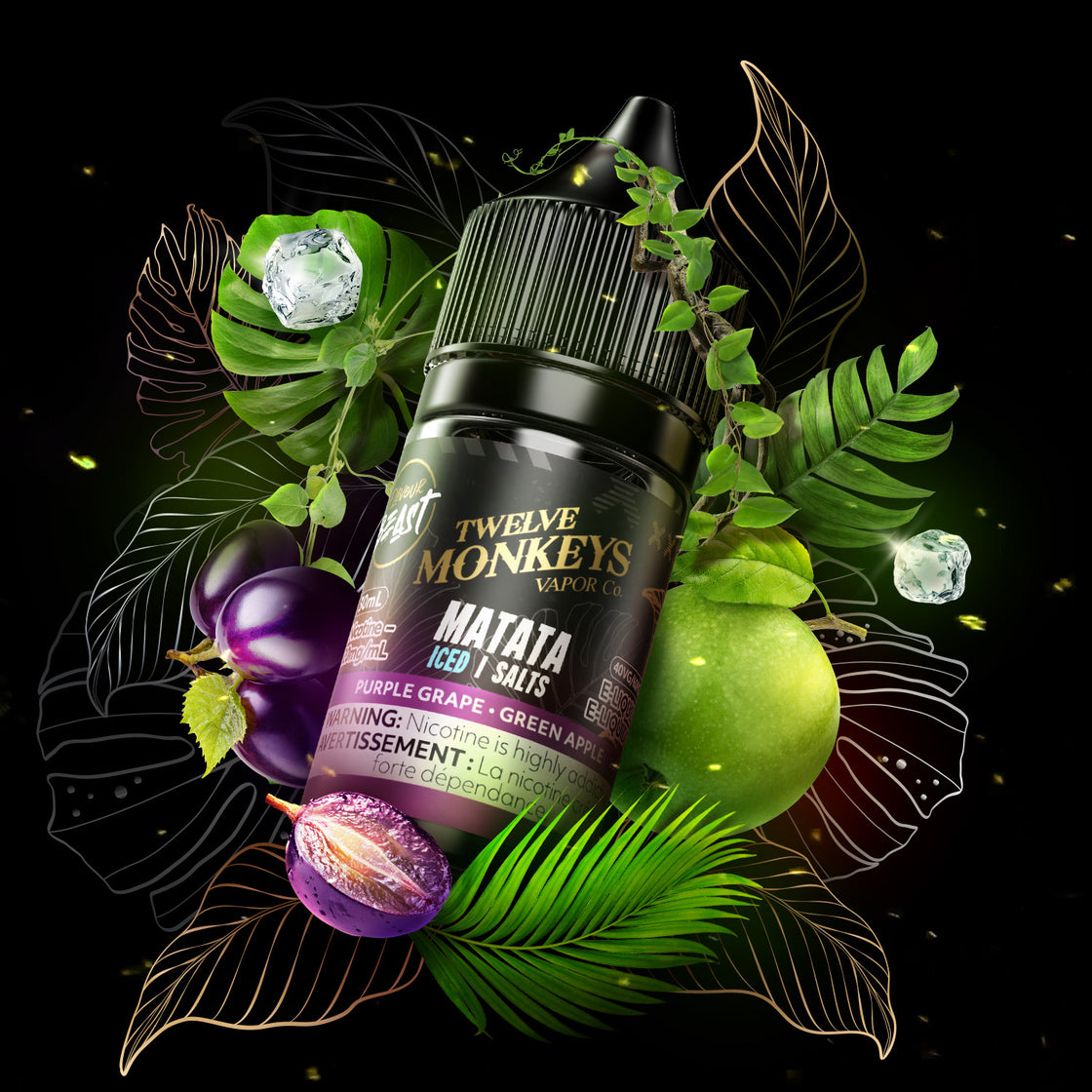 Flavour Beast x Twelve Monkeys Salt Nic E-Juice