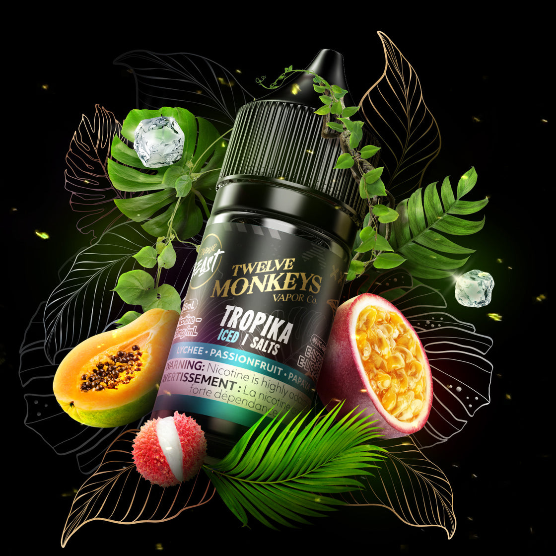 Flavour Beast x Twelve Monkeys Salt Nic E-Juice