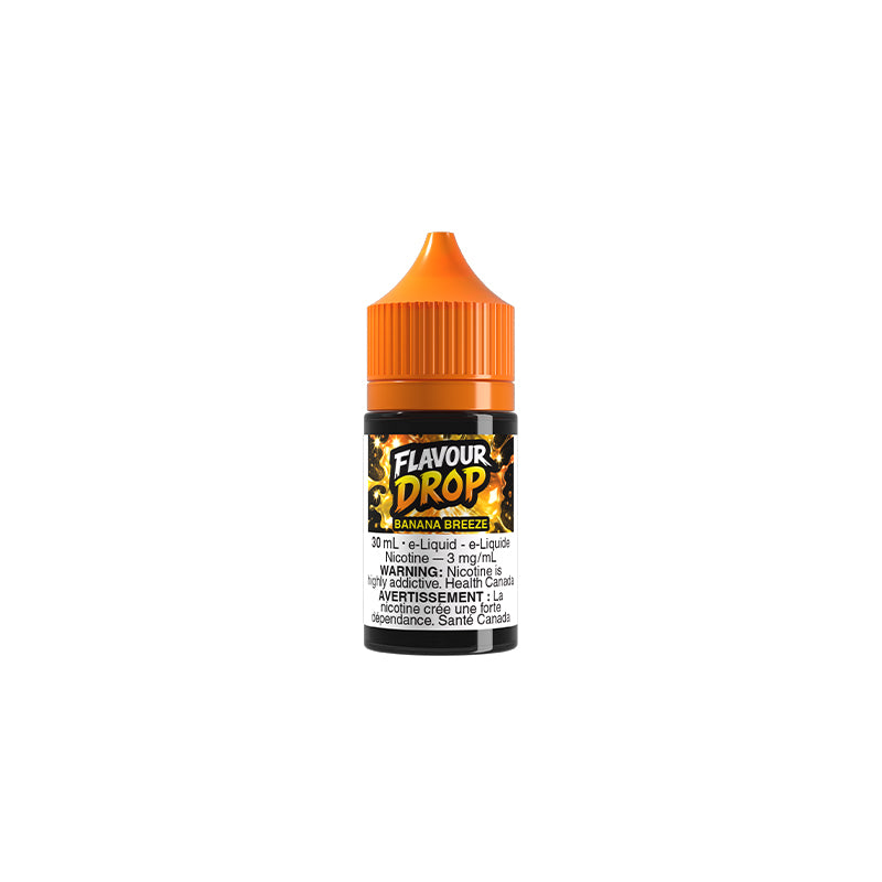 Banana Breeze Flavour Drop 30mL E-Juice – Futuristic Vapes Surrey Delta