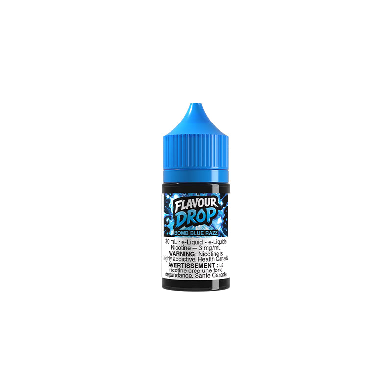 Bomb Blue Razz Flavour Drop 30mL E-Juice – Futuristic Vapes Surrey Delta
