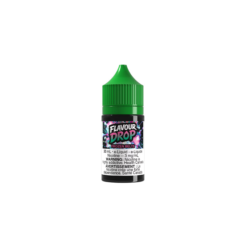 Frozen Belts Flavour Drop 30mL E-Juice – Futuristic Vapes Surrey Delta