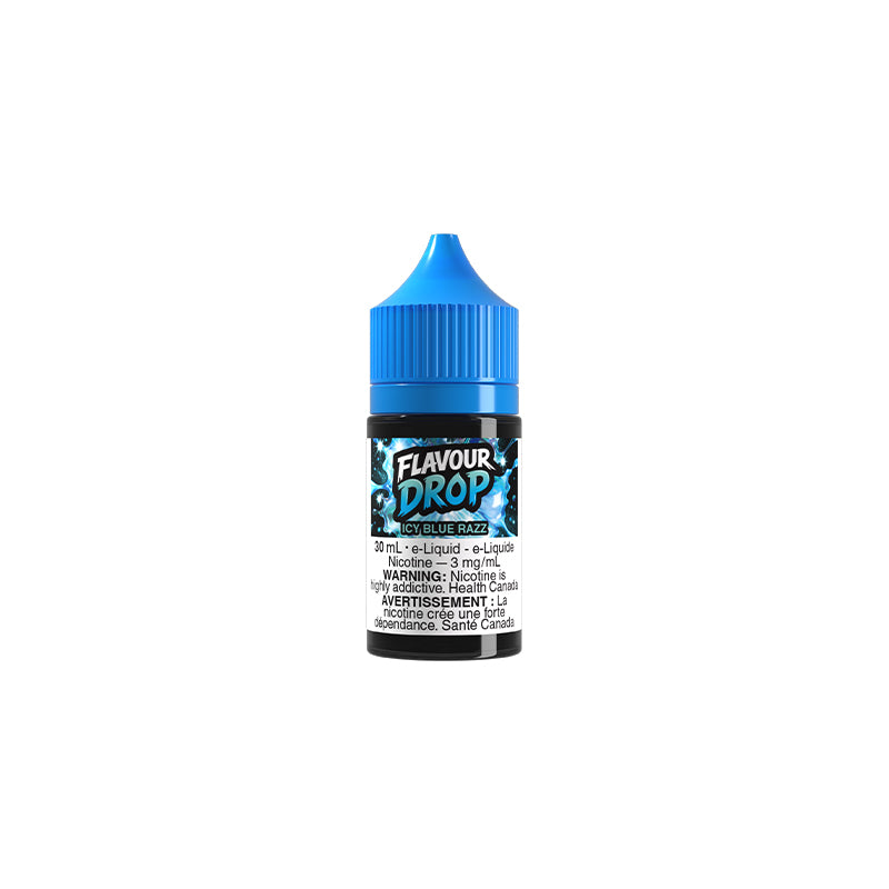 Icy Blue Razz Flavour Drop 30mL E-Juice – Futuristic Vapes Surrey Delta