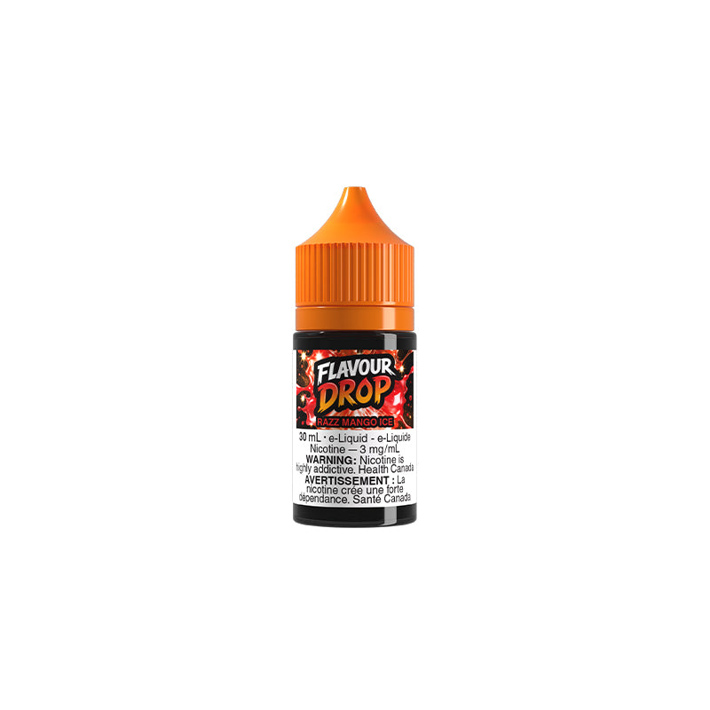 Razz Mango Ice Flavour Drop 30mL E-Juice – Futuristic Vapes Surrey Delta