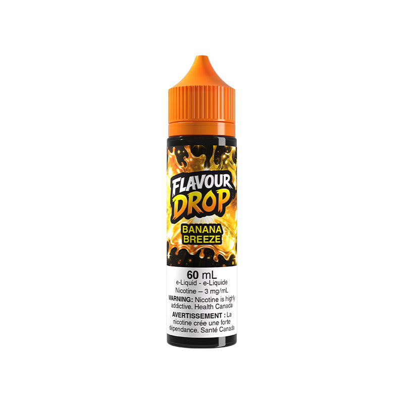 Banana Breeze Flavour Drop 60mL E-Juice – Futuristic Vapes Surrey Delta