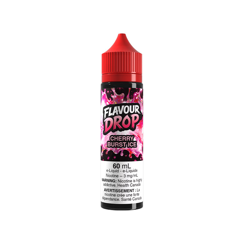 Cherry Burst Ice Flavour Drop 60mL E-Juice – Futuristic Vapes Surrey Delta