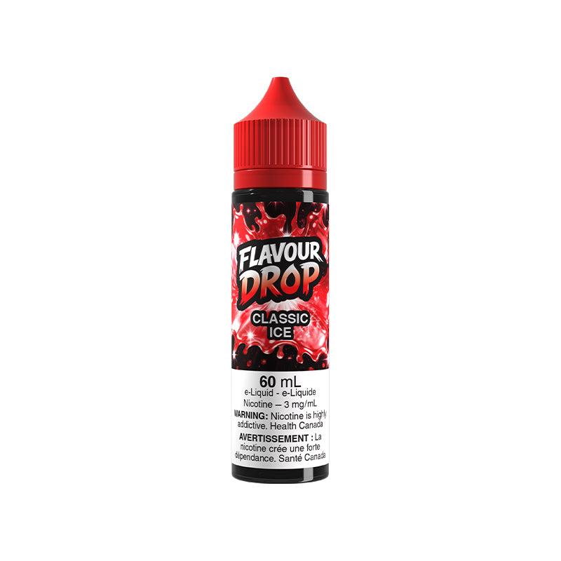Classic Ice Flavour Drop 60mL E-Juice – Futuristic Vapes Surrey Delta
