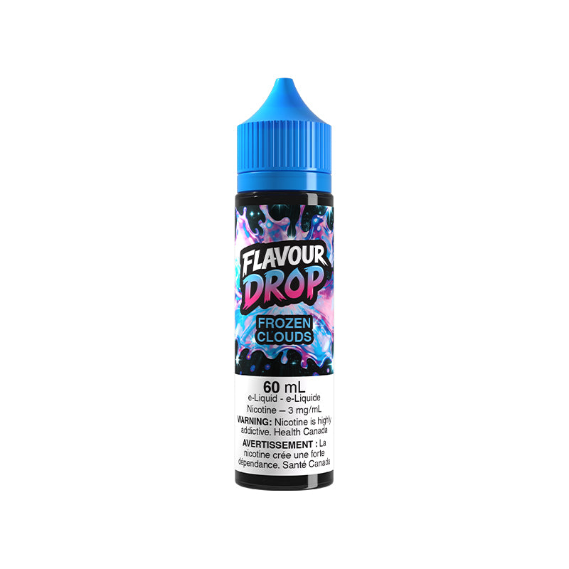 Frozen Clouds Flavour Drop 60mL E-Juice – Futuristic Vapes Surrey Delta