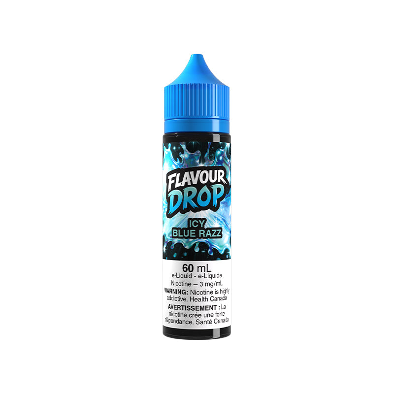 Icy Blue Razz Flavour Drop 60mL E-Juice – Futuristic Vapes Surrey Delta