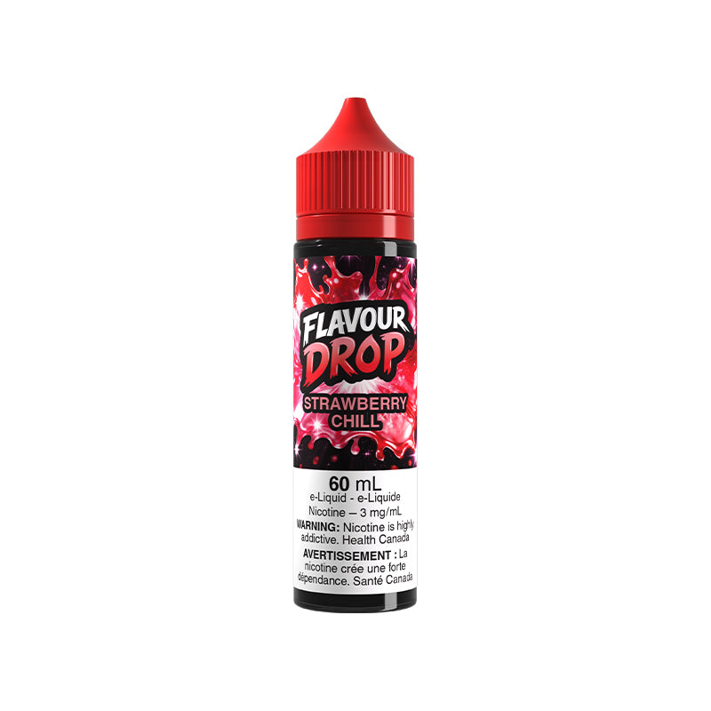 Strawberry Chill Flavour Drop 60mL E-Juice – Futuristic Vapes Surrey Delta