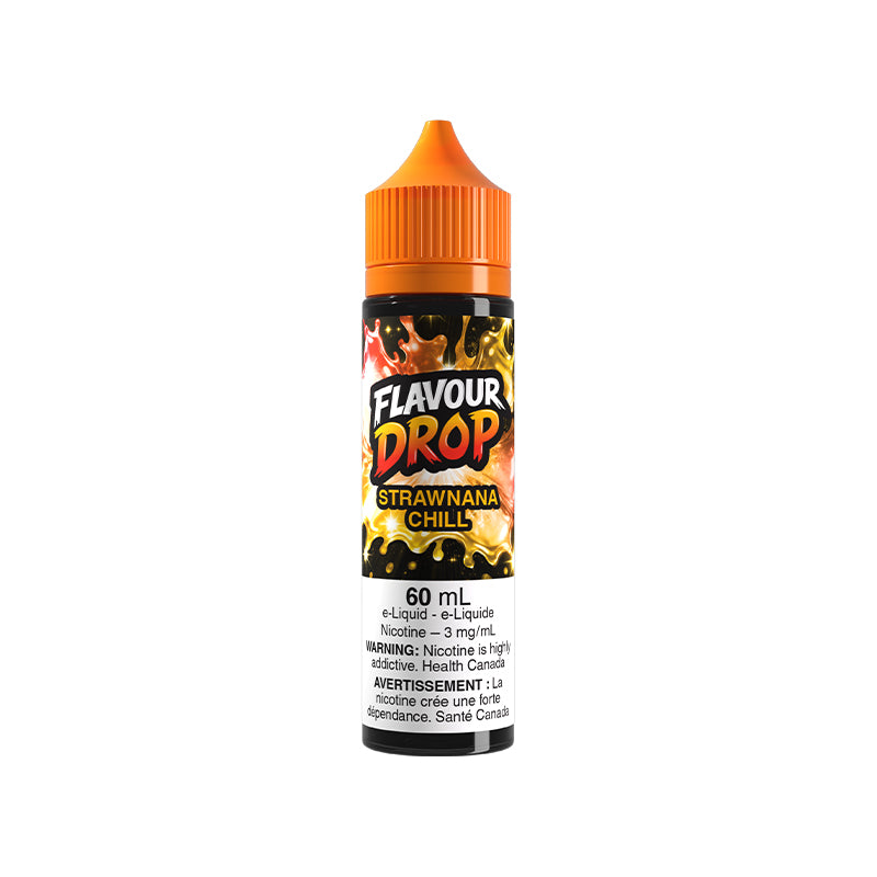 Strawnana Chill Flavour Drop 60mL E-Juice – Futuristic Vapes Surrey Delta