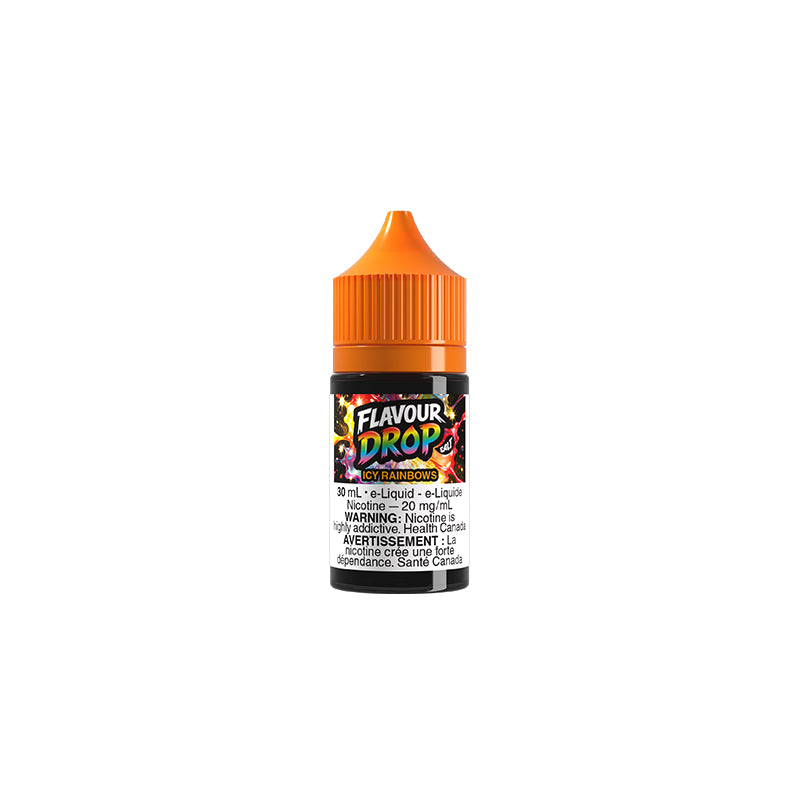 Icy Rainbows Flavour Drop 30mL Salt Nic E-Juice – Futuristic Vapes Surrey Delta