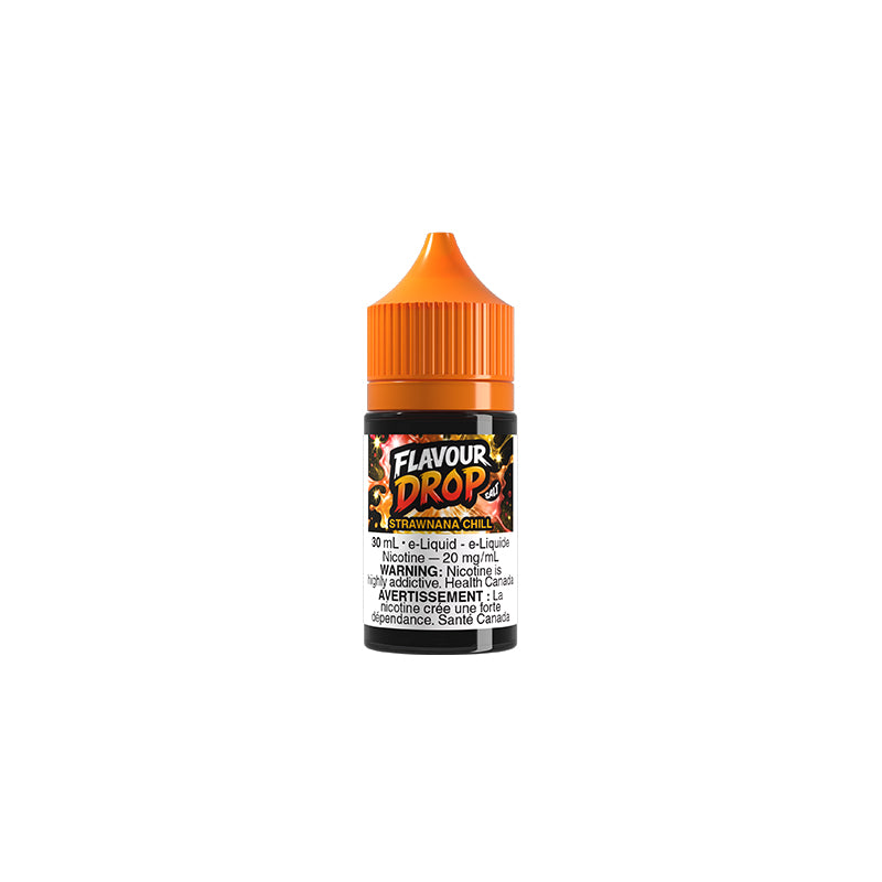 Strawnana Chill Flavour Drop 30mL Salt Nic E-Juice – Futuristic Vapes Surrey Delta