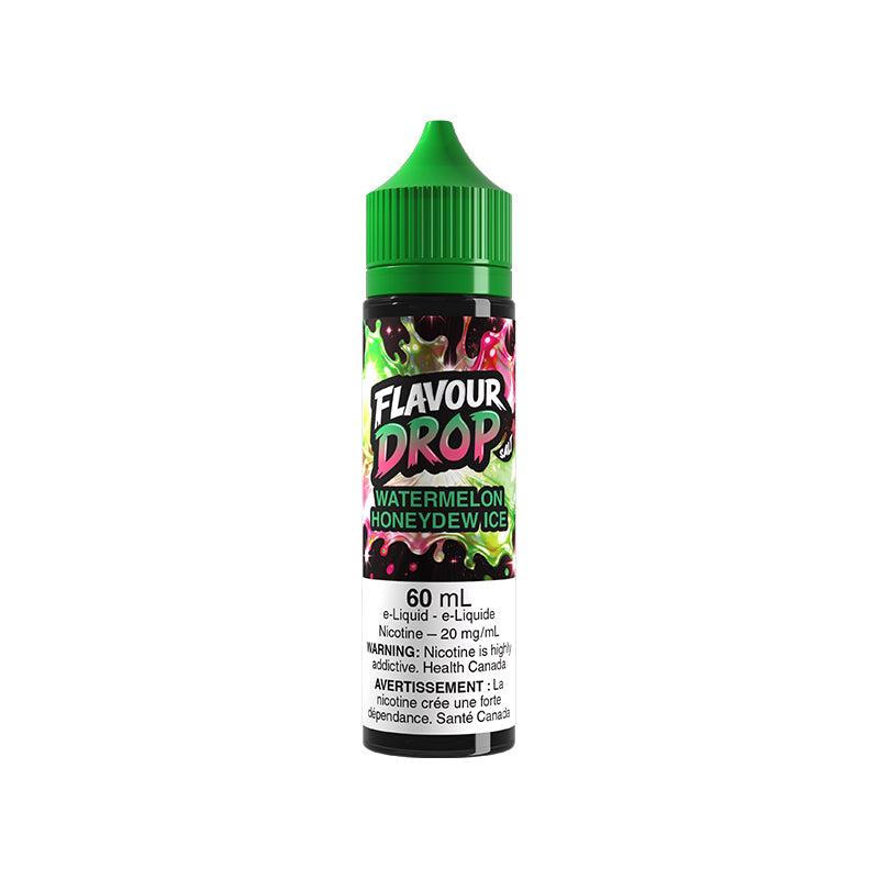 Watermelon Honeydew Ice Flavour Drop 60mL Salt Nic E-Juice – Futuristic Vapes Surrey Delta