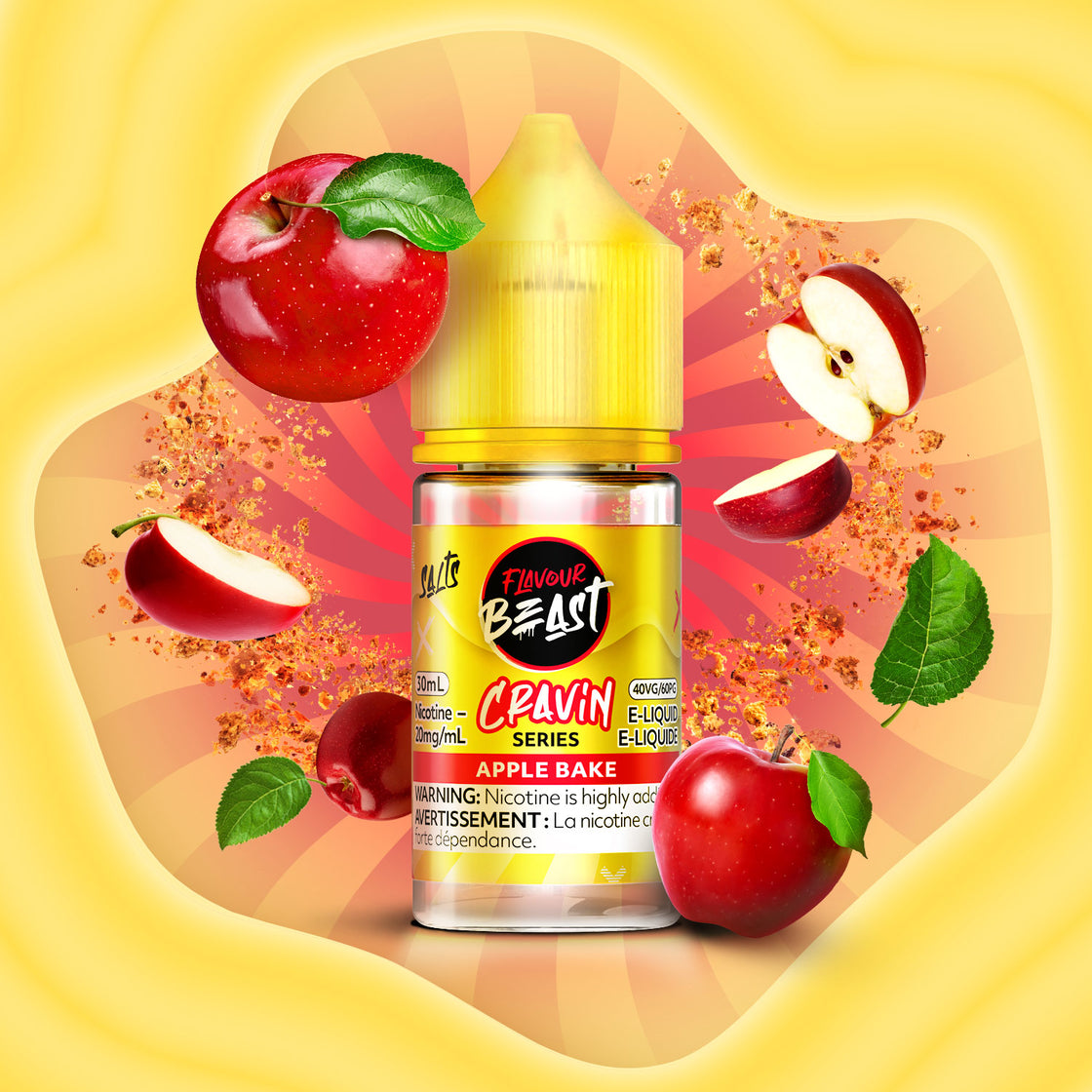 Flavour Beast Cravin' Series Salt Nicotine E-Juice - [Salt Nic]