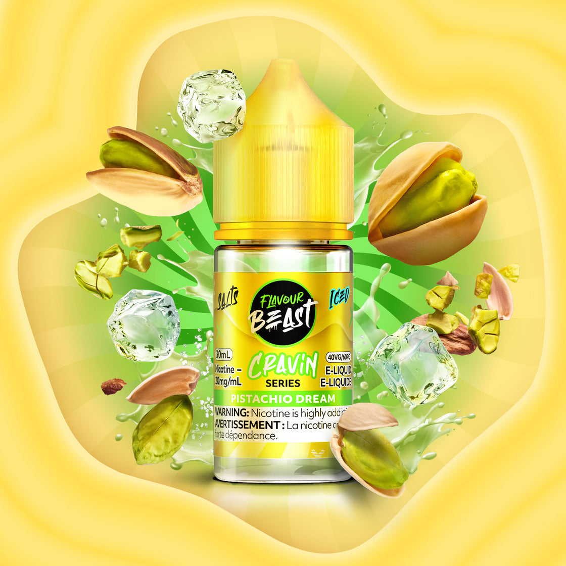Flavour Beast Cravin' Series Salt Nicotine E-Juice - [Salt Nic]