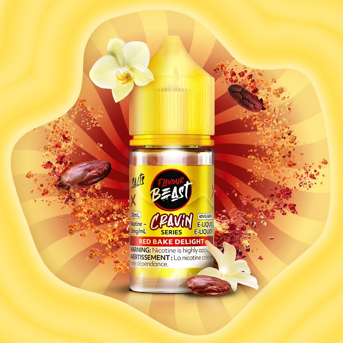 Flavour Beast Cravin' Series Salt Nicotine E-Juice - [Salt Nic]